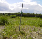 Markierung der Position von Schacht 2
