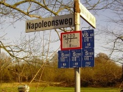 Unter dem Napoleonsweg verlaufen viele Versorgungsleitungen