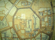 Rechts oben steht Backenberg. Auf der Grundkarte 1:5.000 von 1961 (?) hat die EW den Bebauungsstand bis 1974 eingezeichnet.