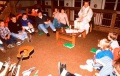 1988, Pfadfinderwochenende in der Schule Beck