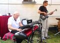 Peter Hünnemeyer und Jörg Faust (Bass)