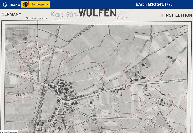 Datei:Karte Wulfen 1944 britisch.jpg